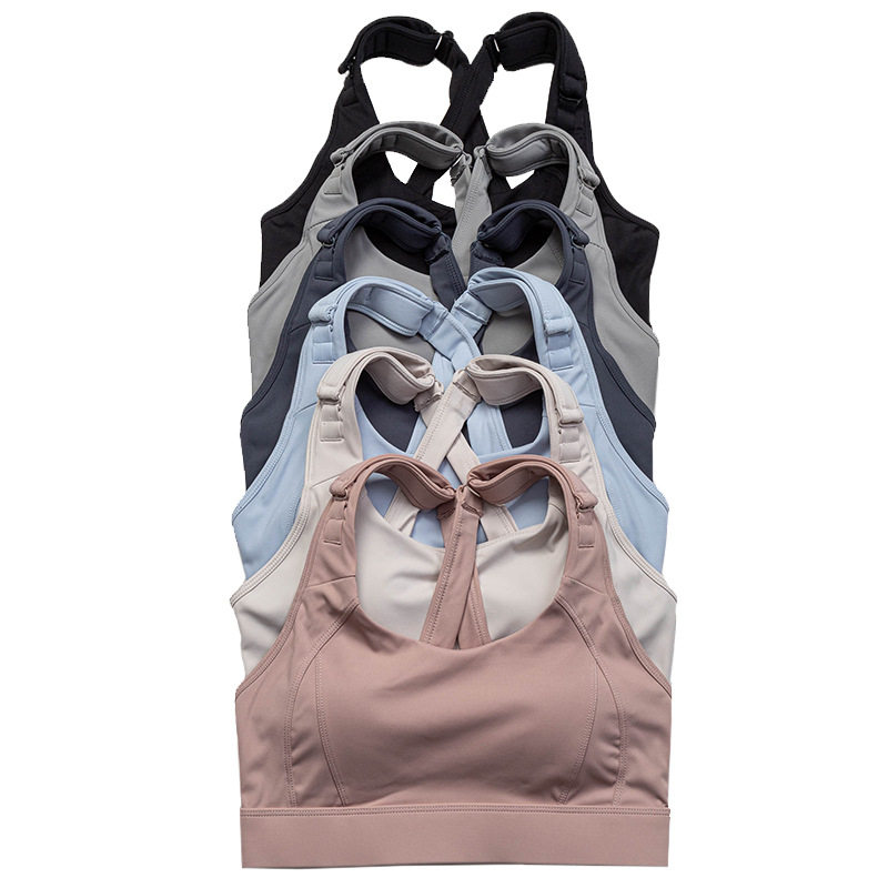 大码文胸外穿长肩带防震跑步聚拢健身美背心bra瑜伽服运动内衣女,淘宝优惠券,粉丝福利购,淘宝优惠卷