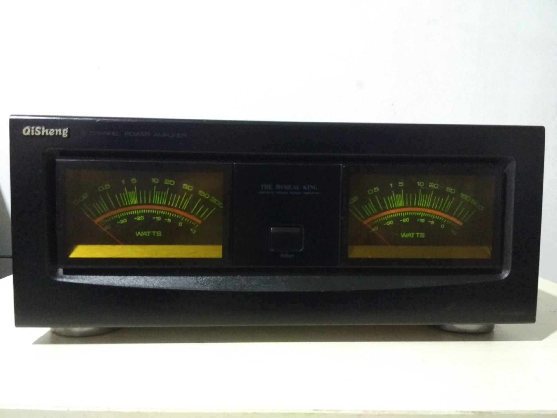 Qisheng Av-388D Amplifier Second-Hand Qisheng/Qisheng Av-388D Dual Meter Amplifier Qisheng Front and Rear Amplifier