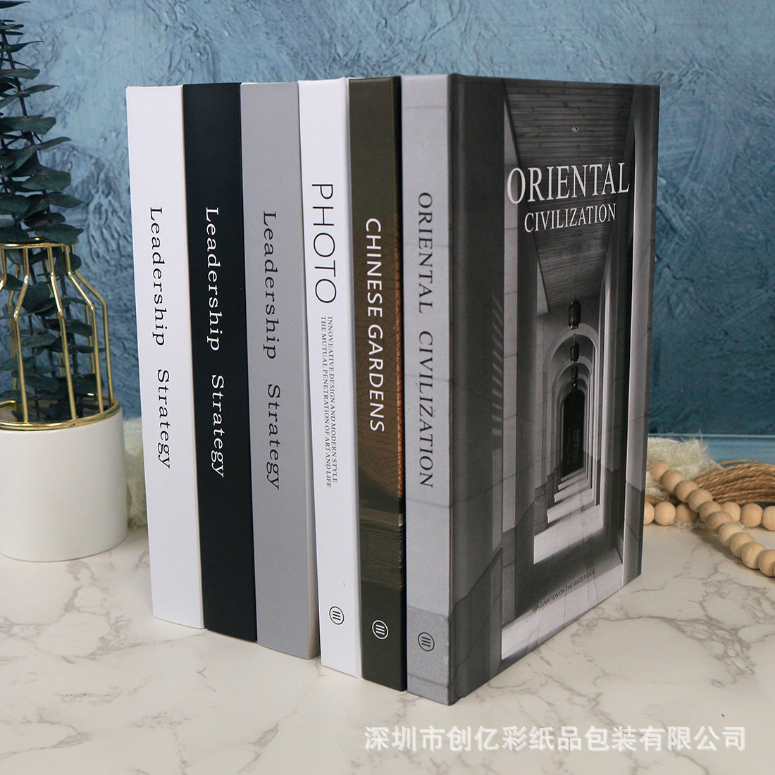 26 см современный английский простой стиль ins, поддельная книга, переворачивающая страницы, настоящая книга, мягкое украшение, реквизит для оформления книги, украшение журнального столика Изображение 1
