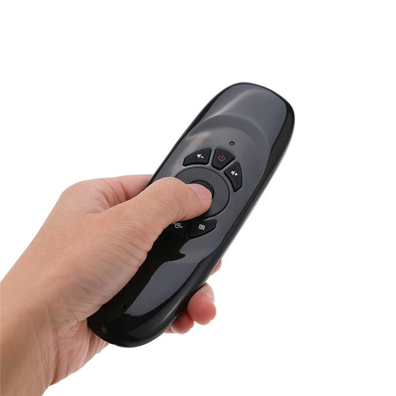 C120 Keyboard mouse mini wireless colorful backlit air flying mouse somatosensory gyroscope double-sided keyboard