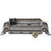 B&B Sofa Cover, Bohemian Sofa Cover, Full Cover, Suitable for All Seasons, Retro Thread Blanket, Anti-Cat Scratch Sofa Cushion