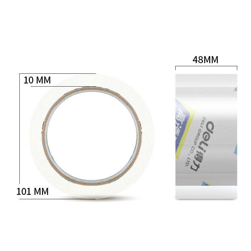 Deli Sealing Tape 30246/248/30368/30325/30323 Transparent Tape Supermarket Tape Wholesale