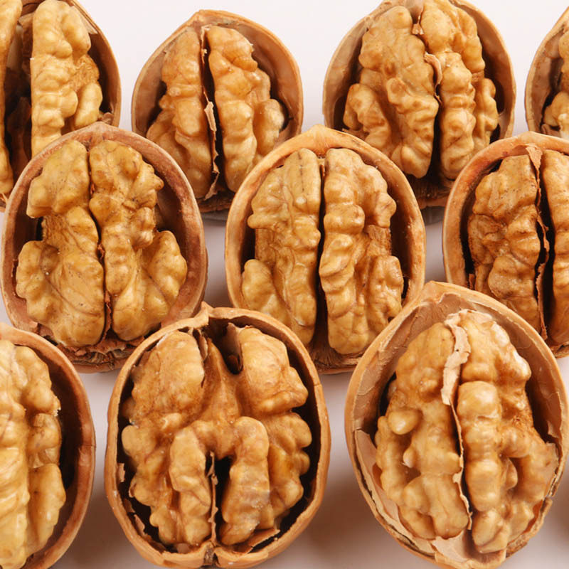 Xinjiang Roasted Walnut Herbal Milk Flavor [Yishuyuan] 500G/Bag Thin-Skinned Hand-Peeled Roasted Walnuts