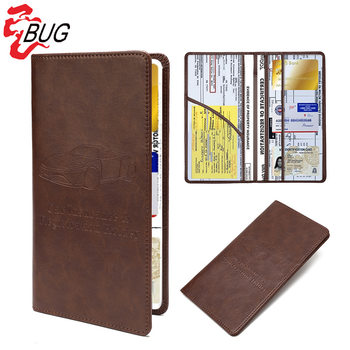 Pvc Universal Driver's License Cover Multi-Functional Wallet Bag Waterproof Large-Capacity Passport Bag Multi-Purpose DIY in a Pack
