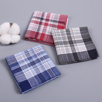 New cross-border handkerchief cotton sweat-absorbent towel men's handkerchief cotton small towel square towel handkerchief towel
