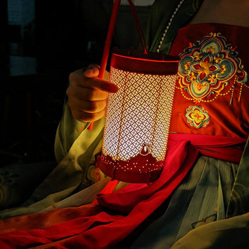 New Year Lights, Reunion, Spring Festival Gifts, Hanfu, Ancient Style Photo-Taking, DIY Handheld Lanterns, Creative Lanterns