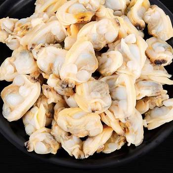 Live Clams, Freshly Frozen Small Clam Meat, Sand Clam Meat, Fresh Live Seafood, Frozen Goods 500g