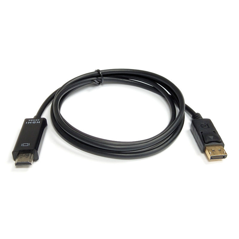 Factory in stock dp to hdmi cable 1.8 m dp to hdmi hd line TV monitor adapter