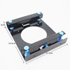 Desktop Hard Drive Shock Absorption Bracket 3.5inch Mechanical Hard Drive with Optical Drive Bay 2.5inch Solid State Drive Fixed Bracket