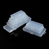 Rectangular Hanging Hole Pp Transparent Plastic Box Glutinous Rice Paper Card Fishing Gear Card Box Hardware Spare Parts Packaging Box