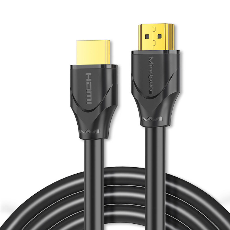 HDMI High-Definition Cable 4K60Hz Oxygen-Free Copper 19+1 Laptop Connection Cable Monitor Projector Wall-Mounted