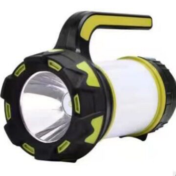 Cross-Border Multifunctional Outdoor Strong Light Led Rechargeable Portable Light Emergency Light Outdoor Three-Color Strong Light Portable Light