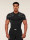 Летняя новинка GYMSHARK American, мужская облегающая футболка для бега трусцой, спортивная, для фитнеса, для тренировок по бегу, быстросохнущая короткая mini 6