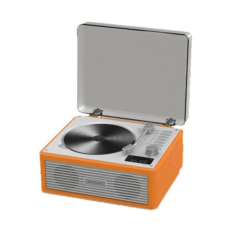 Customized Retro Cd Player Bluetooth Speaker Music Album Player Portable Home Audio Disc Player