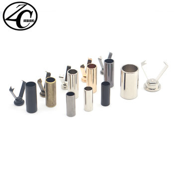 Metal Bell-Shaped Button for Sweatshirt Drawstring, Packaging Bag Accessory, Stopper Clip, Two-Piece Set, Drawstring Buckle