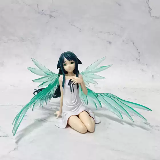 Saya no Uta Saya Figure Cute Transparent Wings Anime Girl Model Desktop Ornament Gift