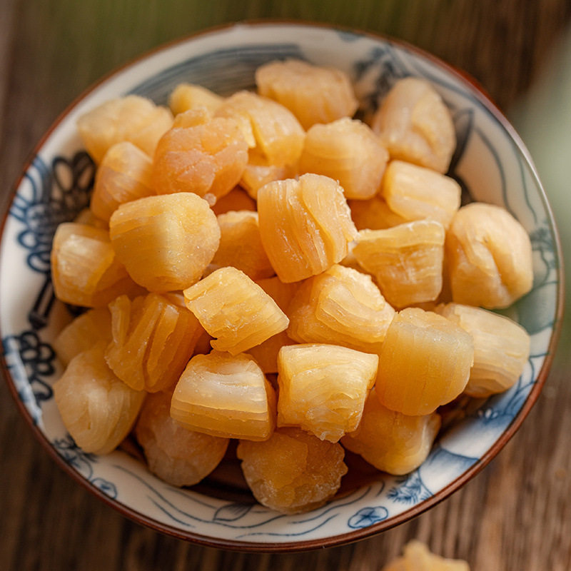 Wholesale Dried Scallops, Dried Seafood, Premium Wild Scallop Meat, Fresh Seafood for Soup Ingredients
