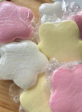 湿软手感仿真pu慢回弹星星海绵礼物仿真食物面包解压独立包装