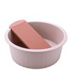 Laundry Basin with Pull-out Washboard Large Washbasin for Household Student Dormitory Thickened Washbasin for Washing Clothes