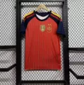 Spain's two-star home field is blank and not printed