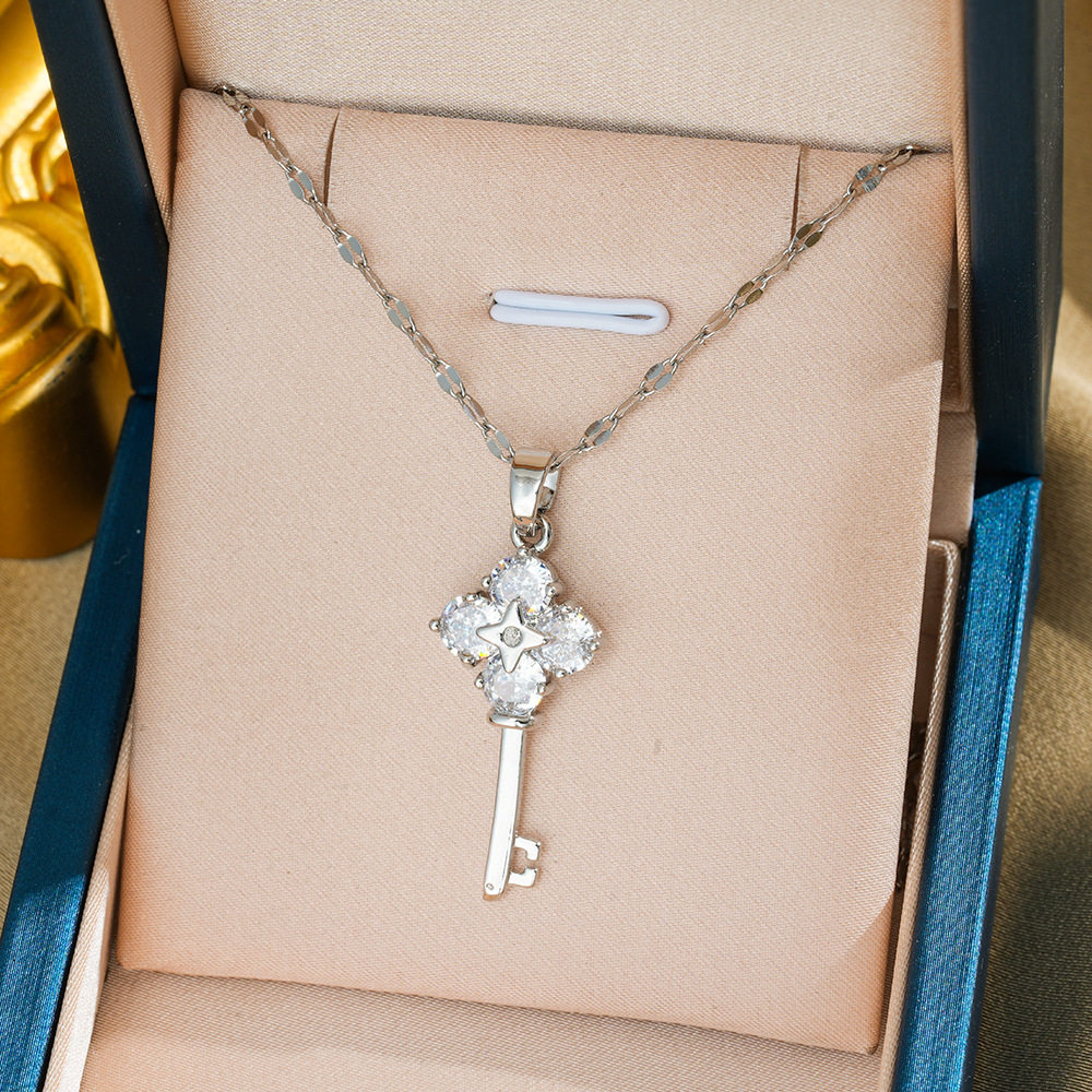 300 キー ネックレス - シルバー