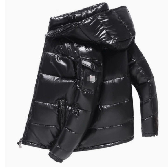 2025 Cross-Border down Jacket Men's Short New Trendy No-Wash Couple Winter Hooded Thickened Jacket Men's Wholesale