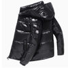 2025 Cross-Border down Jacket Men's Short New Trendy No-Wash Couple Winter Hooded Thickened Jacket Men's Wholesale