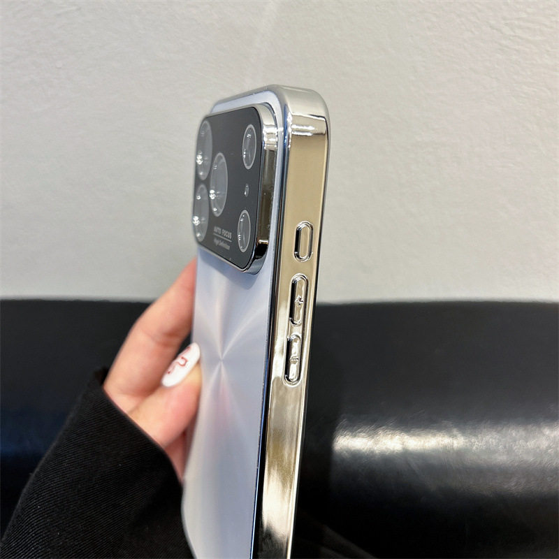 Large Window Cd Pattern Suitable for Iphone17Pro Mobile Phone Case Apple 16Pro Aurora 15Pro Laser 14Pro