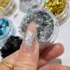 Gold Foil Nail Art Jewelry Gold Foil Fragments Internet Popular Nail Polish Glue Decorative Sticker Sequin E-commerce Cross-border