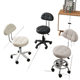 Bar Chair Bar Counter Movable Backrest Home Beauty Hairdressing Lifting Rotating Round Stool Pulley Front Desk Big Work Chair