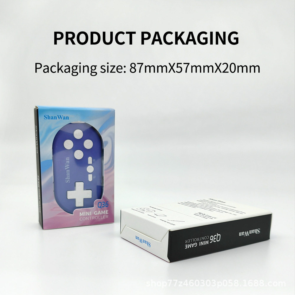 ShanWanQ36 Mini Game Small Handle Handheld Game Machine Portable Pocket Small Handle Brush Video Phone