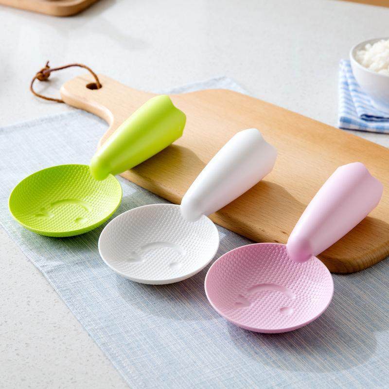 Rice Spoon Household Non-stick Rice Rice Spoon Electric Rice Cooker Spoon Rice Spoon Lifting Rice Spoon Creative Smiley Face Plastic Rice Spoon Rice Shovel