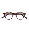 Japanese Designer Eyeglass Frames European and American Trendy Retro Non-Prescription Round Acetate Eyeglass Frames Wholesale for Men and Women