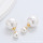 Djia/Dijia Pig Nose Pearl Классические взрывные серьги с надписью CD High Version Модные серьги женские Прямые продажи с фабрики mini 16