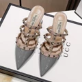 Haze blue thick heel 3cm