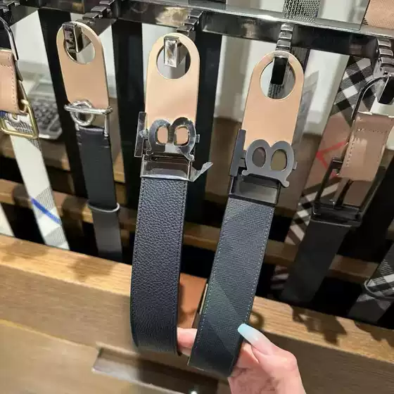 Big Brand Bao Baojia Belt Men's Business Belt Luxury Pin Buckle Genuine Leather Women's Couple Casual Belt Gift Box