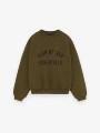 Olive Green 406 Round Neck Sweat