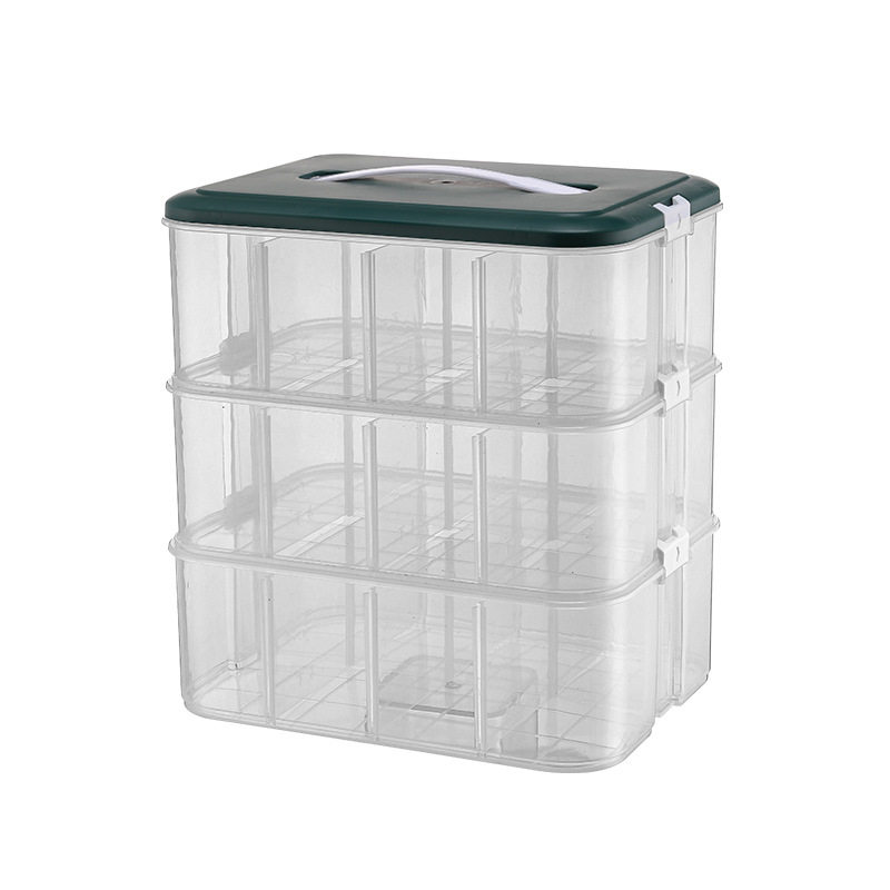 Factory Large Storage Box for Beads, Transparent Toy Storage Box, Building Block Lego Storage Box, Storage and Organization
