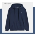 Pullover style-navy blue white label