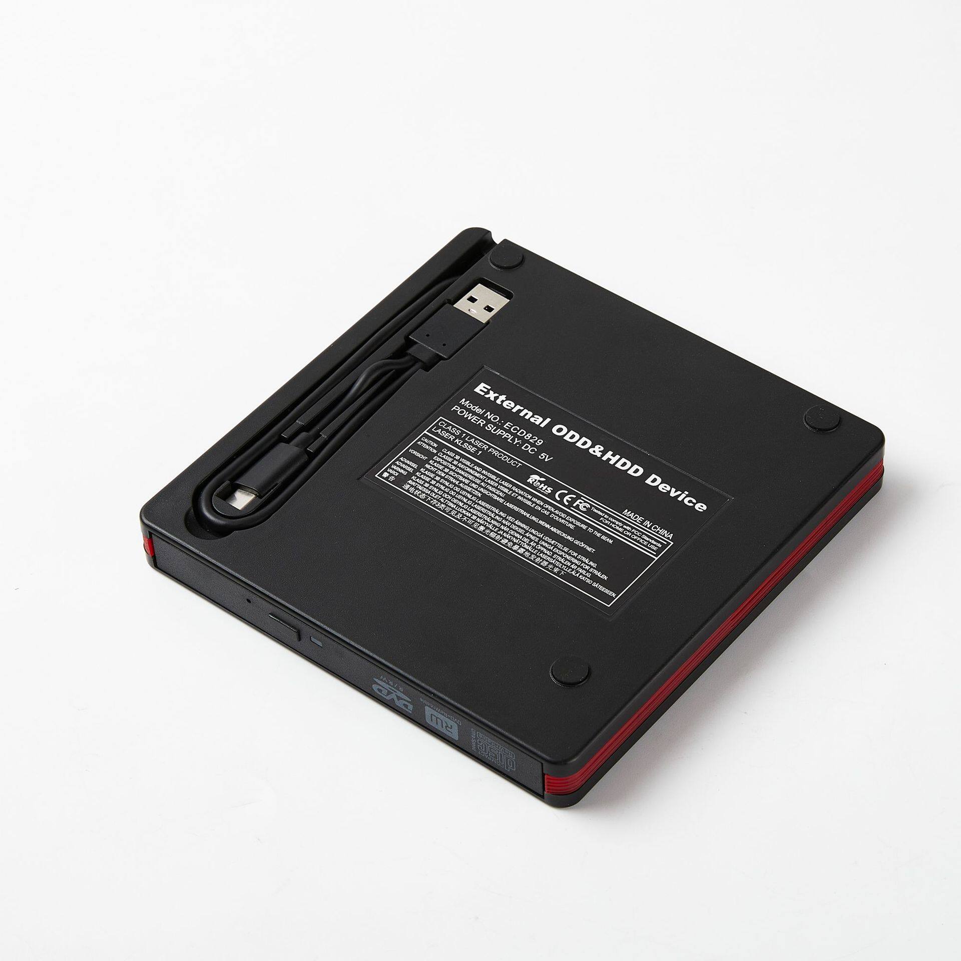 Usb+Type-C Dvd Optical Drive Disc Burner Computer Notebook Usb3.0 External Dvd Burner