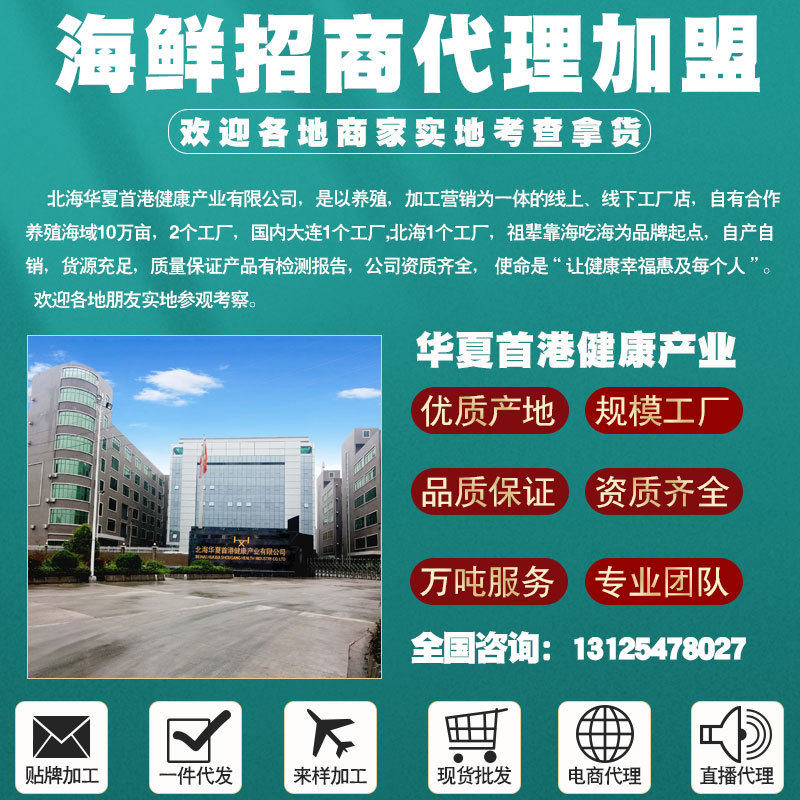 Wholesale Fresh Deep-Sea Scallops, Shelled and Cleaned, Pure Meat for Sashimi, White Ivory Scallops for Commercial Use, Dropshipping