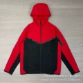 Red and black jacket