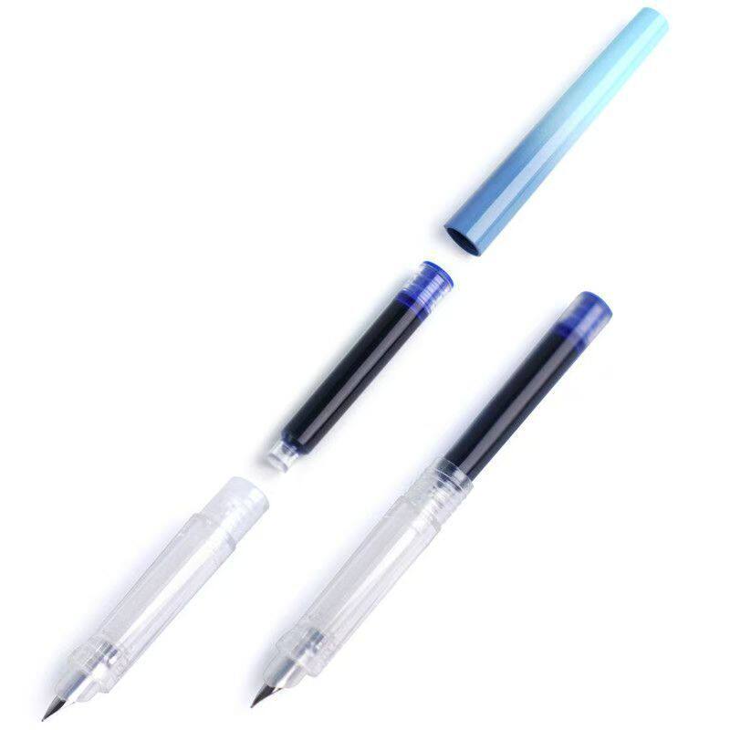 Dianshi 1020 Pen Universal Ink Bag 3.4 Caliber Primary School Students Special Erasable Blue Pen Ink Bag Black Wholesale