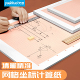 Бумага с сеткой Yuanhao формата А3А2, стандартная для студентов бумага для расчетов формата А4, чертежи архитектурного дизайна, масштабно-координатная бумага