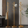 Single-Pole Stainless Steel Coat Rack, High-Grade Metal Wrought Iron Coat Rack for Hanging Clothes and Bags