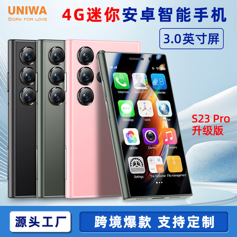 cross-border soyes Soye s23pro Android mini 4g สมาร์ทโฟน 3.0...