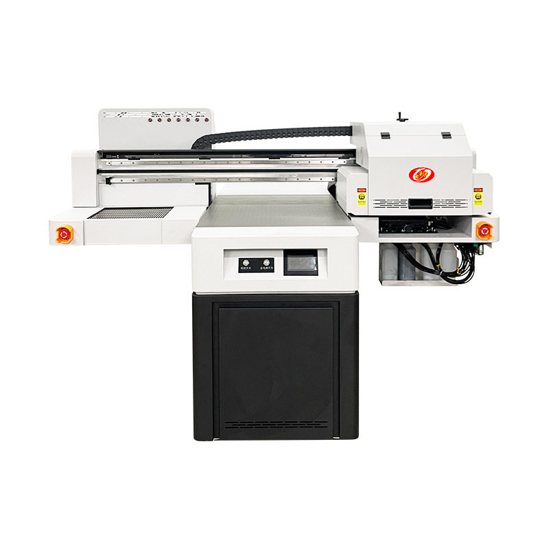 Colorful Dragon Small Intelligent 6090Uv Flatbed Printer Three-Dimensional Label Printer Varnish Relief Logo Printing