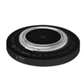 A3 black ring buckle three-in-one wireless charger