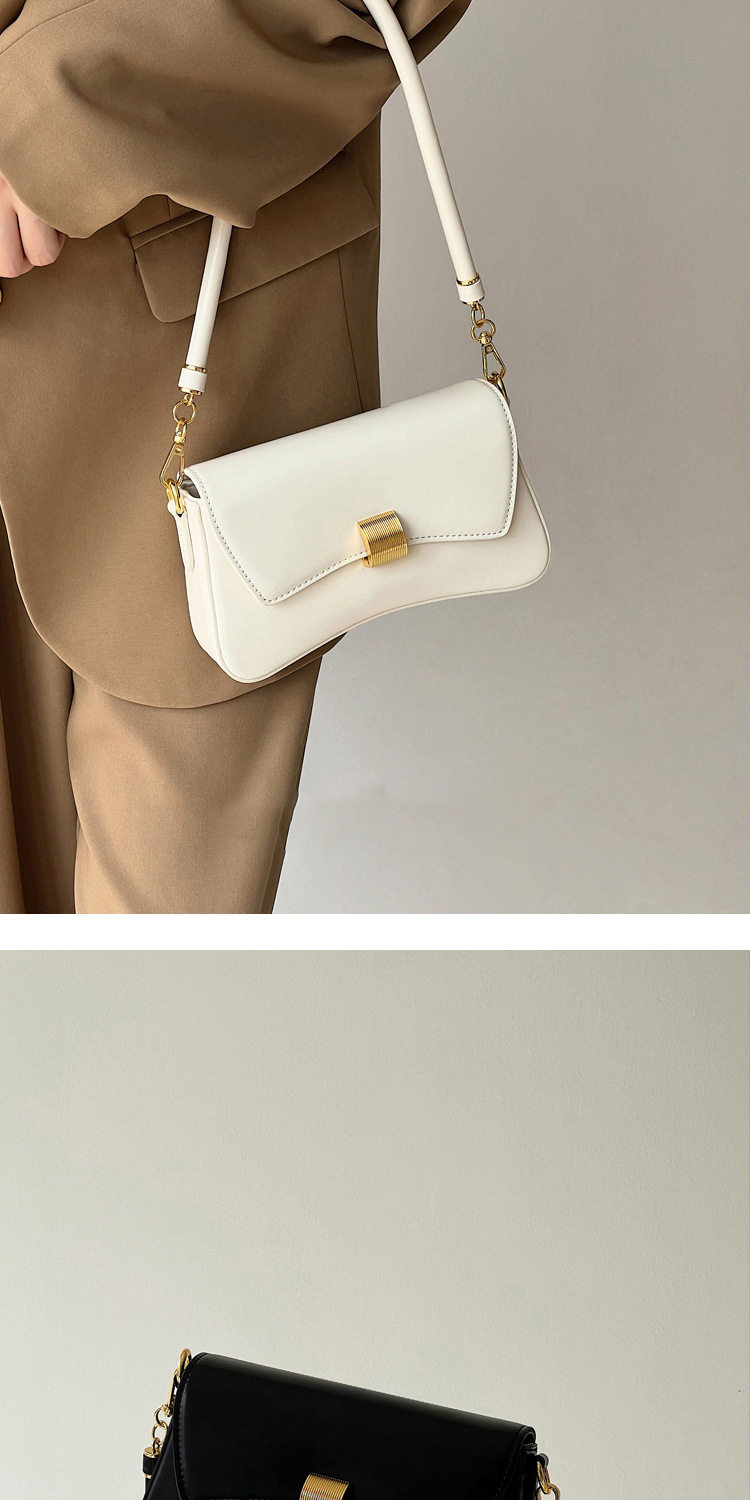 Baguette Bag New Simple Casual Solid Color Underarm Women's Bag Urban Style All-match Crossbody Women's Bag 5 undefined