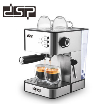 DSP/Dansong Cross-border Household Small Italian Enrichment Semi-automatic Steam Coffee Machine Milk Foaming Machine Milk Foaming European Standard